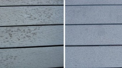 Trex Deck - Corte*Cleaned - Before & After